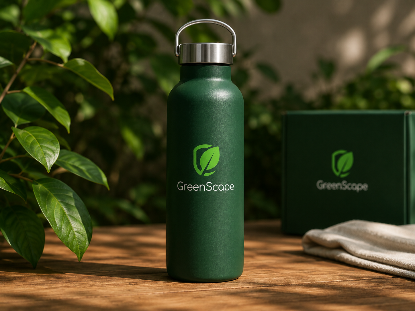 GreenScape Brand Identity & Visual System Asset